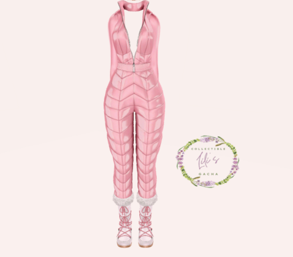 REIGN.- SNOWBUNNY SUIT +BOOTS  PINK (MAITREYA) RARE