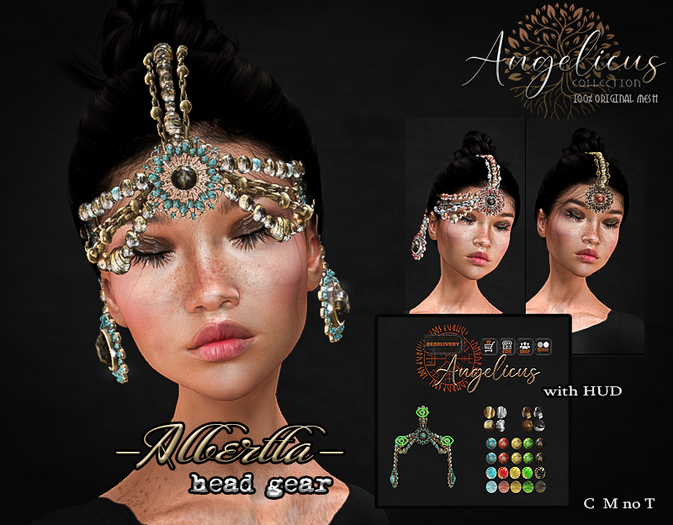 .AngelicUs. -Albertta- head gear 