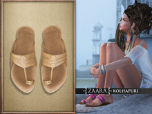 {Zaara} Kolhapuri sandals *beige*
