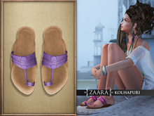 {Zaara} Kolhapuri sandals *lilac*