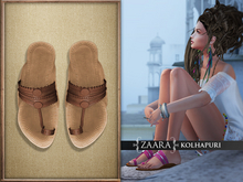 {Zaara} Kolhapuri sandals *mocha*