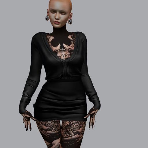 ALIENATED - skirt Legacy F (add) black