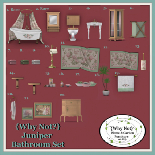 2. {Why Not ?} Juniper Mirror Cabinet RARE