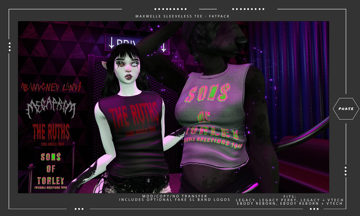 PHASE - Maxwell Tee - FATPACK