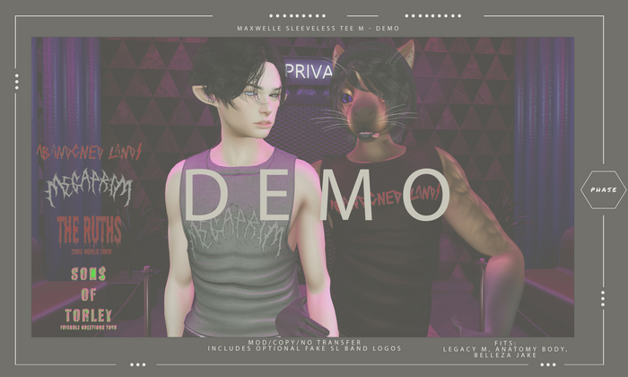 PHASE - Maxwell Tee M - DEMO
