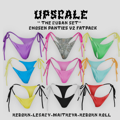 {UPSCALE}"THE CUBAN SET"PANTIES v2