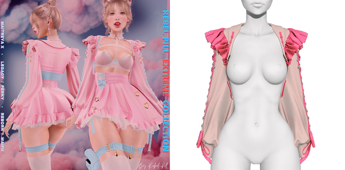 Rebelpill - Extreme Collection Jacket Nude