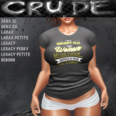 I'm a grumpy old woman my level of sarcasm depends on your level of stupidity Women's T-Shirt (WTL)  <Wear Me>