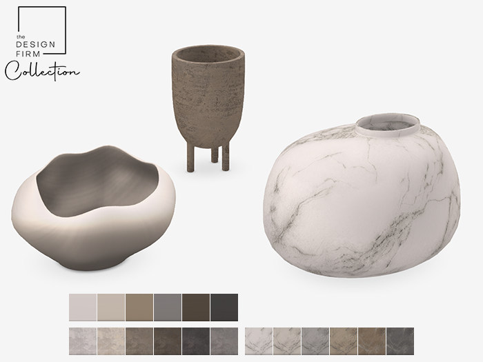 TDFC - Belfountain Vase Trio
