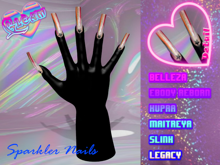 GLEAM: Sparkler Nails