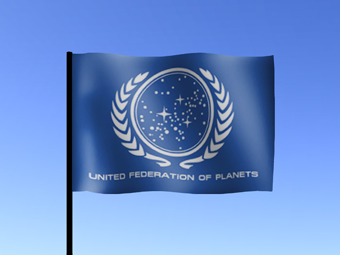 Star Trek Federation Flag