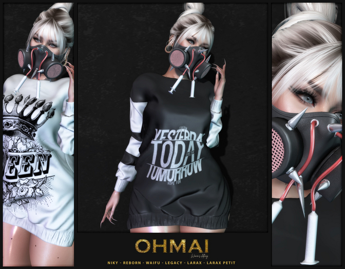 Ohmai Unpack - Niky Dress White