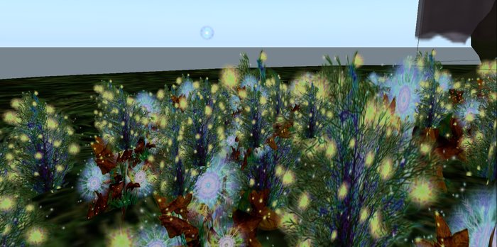 ALMOST FREE! WHIMSY MYSTICAL BLUE YELLOW BROWN FLOWERS COLLECTION 1