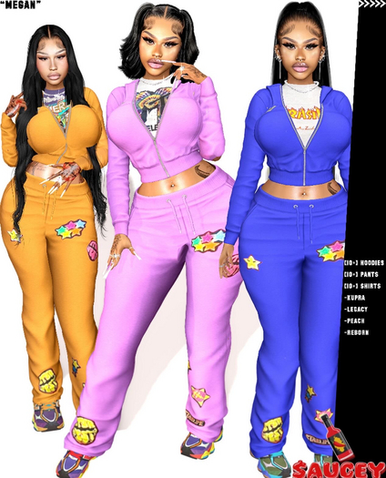 $aucey-Megan Pants(Fatpack)