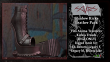 .:SCARS:. Shadow Kicks Boots (Leather)