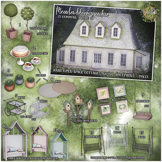 Raindale - Meadowbloom tea&cake (rez&open)