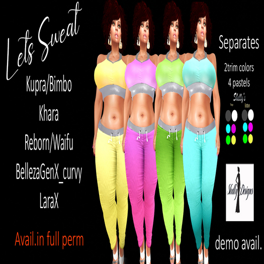 DEMO_Let's Sweat fitting only