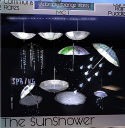 ~ASW~ The SunShower Triple Light Decor 