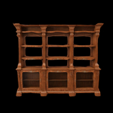 {S} Full Perm Mahogany Wood Shelves 01