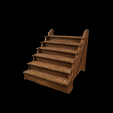 {S} Full Perm Elegant Wooden Stairs 01