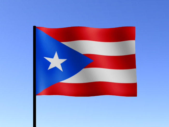 Flag of Puerto Rico