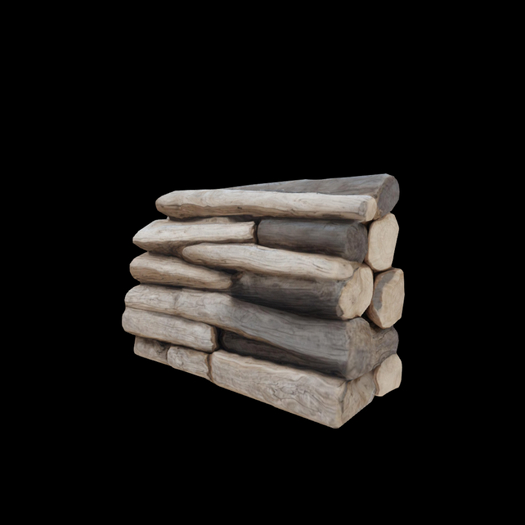 {S} Full Perm Wood Logs Stack 01