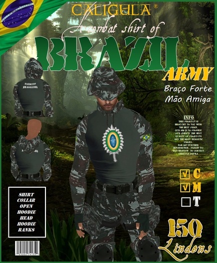 BRAZILIAN ARMY COMBAT SHIRT