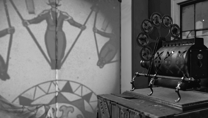 James&Dew .. Sciopticon Projector - Tight Rope