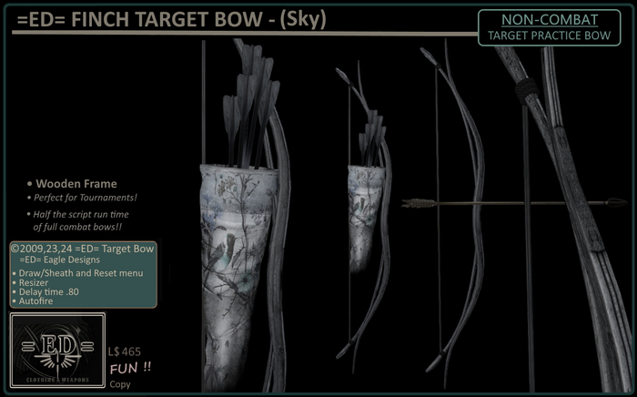 =ED= FINCH TARGET BOW -[Sky] - [=]