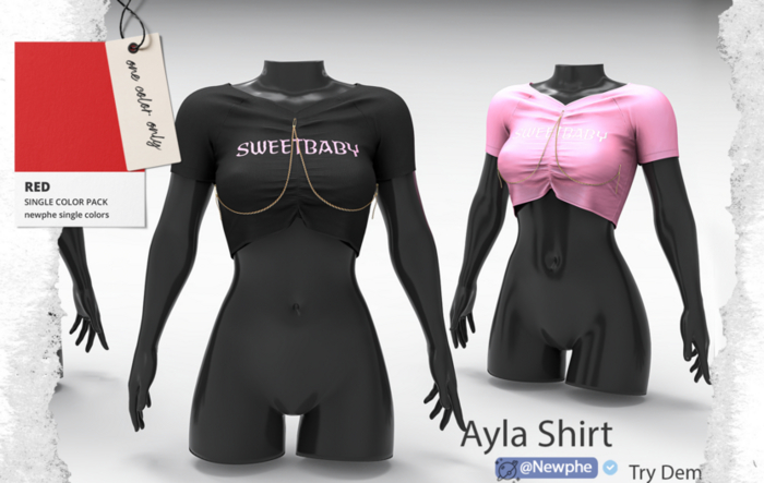 Newphe - Ayla Shirt - Red