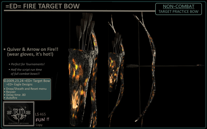 =ED= FIRE TARGET BOW - [=]