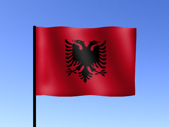 Flag of Albania