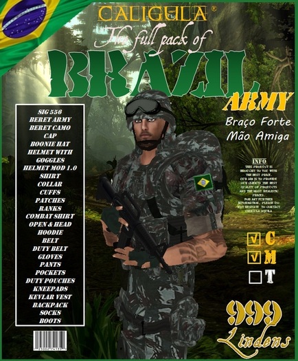 BRAZILIAN ARMY FULL PACK