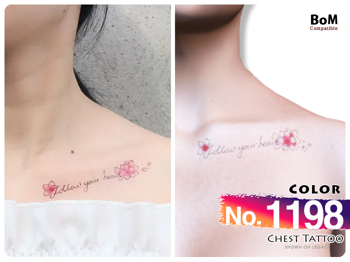(Chest Tattoo) No.1198 Color