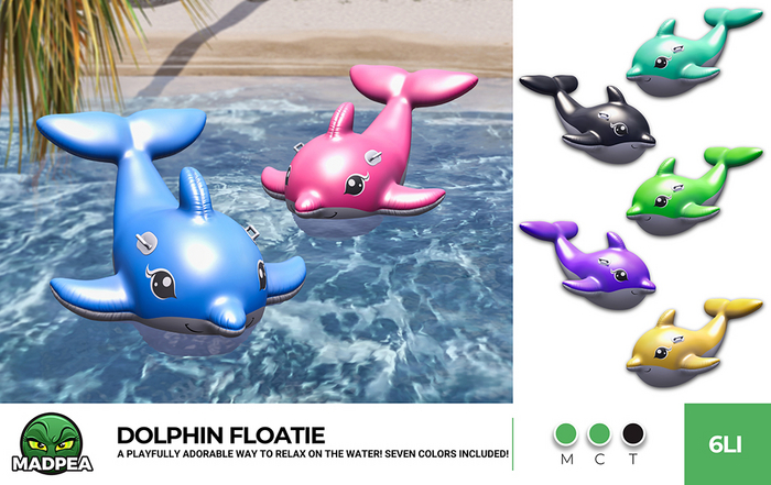 MadPea Dolphin Floatie