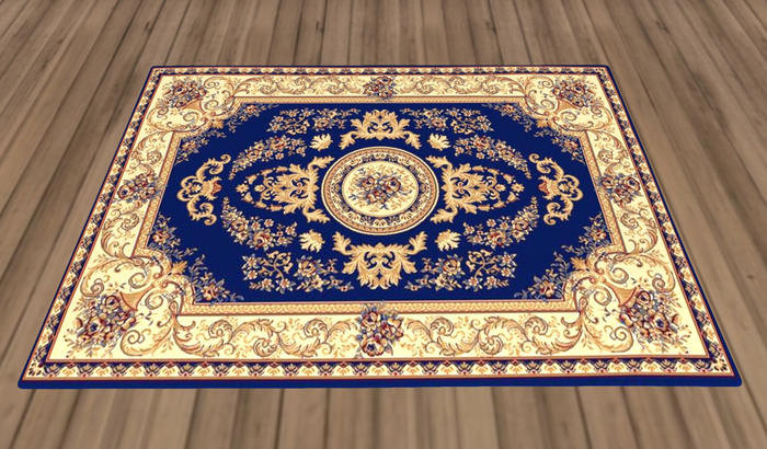 Blue & Beige Imperial Rug