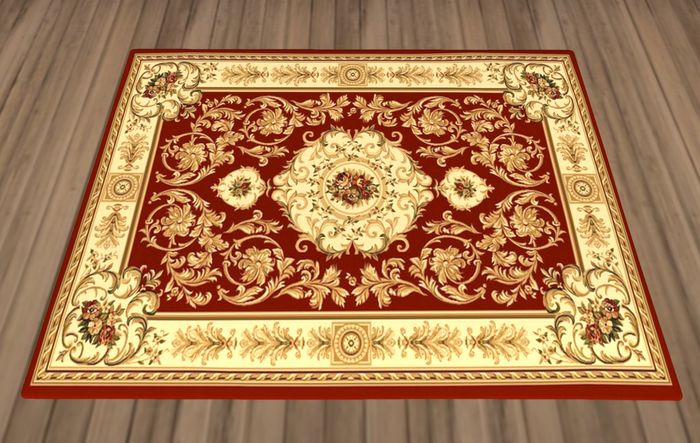 Red & Beige Imperial Rug