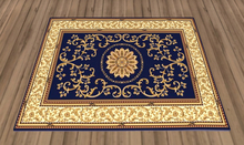 Blue & Gold Imperial Rug