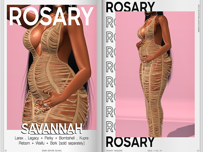 Rosary. Savannah . R.Bork Brown