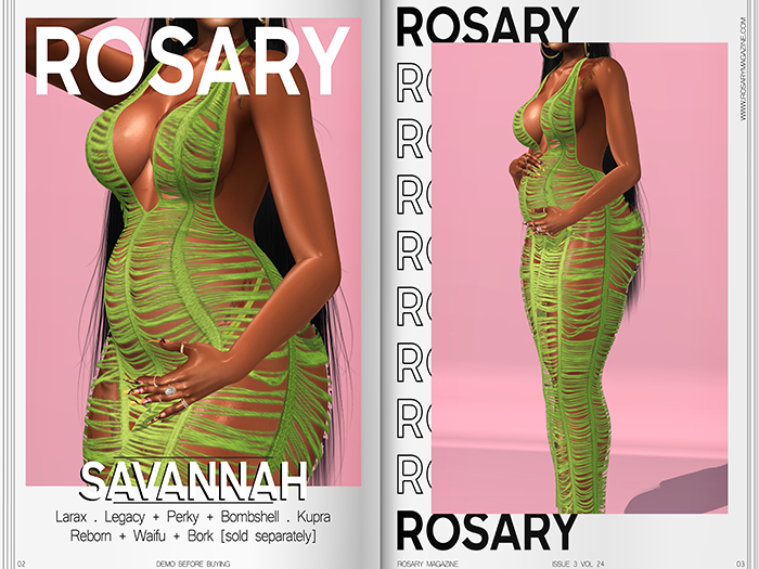 Rosary. Savannah . R.Bork Green