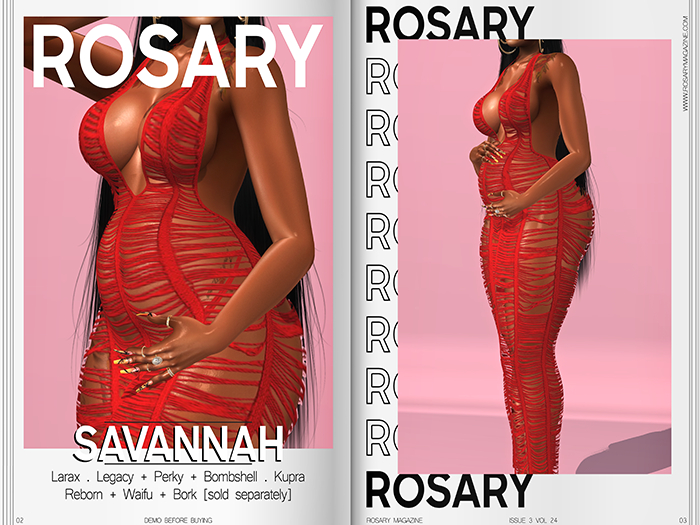 Rosary. Savannah . R.Bork Red