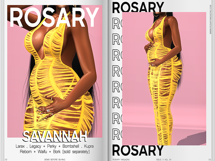 Rosary. Savannah . R.Bork Yellow