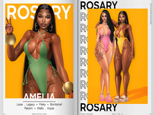 Rosary. Amelia . Fat Pack