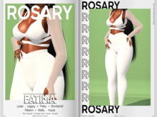 Rosary. Fatima . White