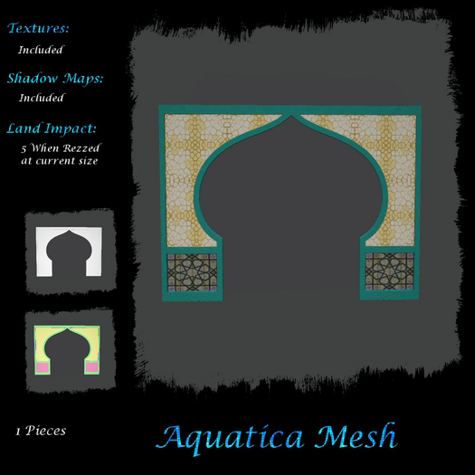 Aquatica Mesh - AM025945 Decorative Frame