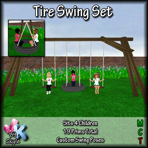 !JK! Tire Swing Set