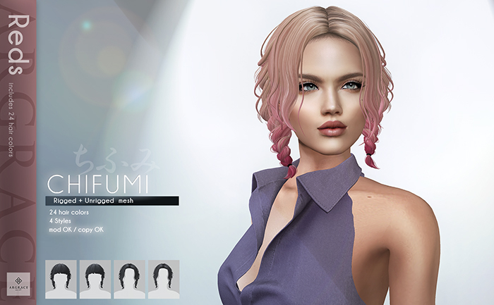 Second Life Marketplace - *ARGRACE* CHIFUMI - Reds