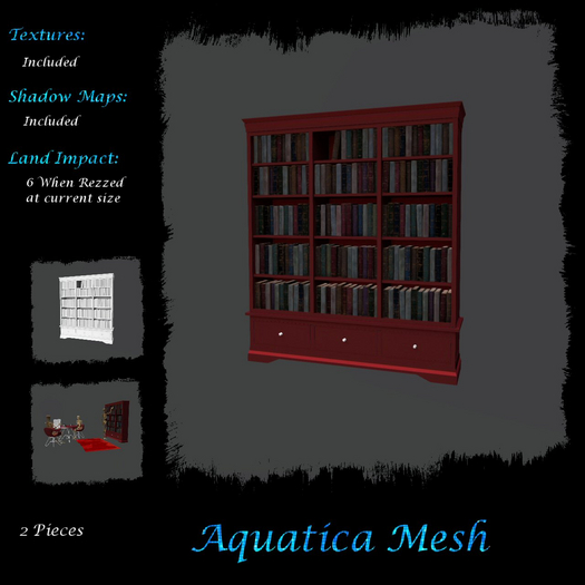 Aquatica Mesh - AM025960 Bookcase