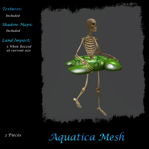 Aquatica Mesh - AM025934 Turtle Power