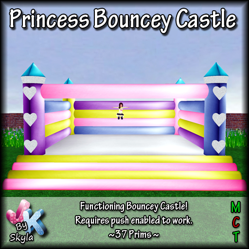 !JK! Princess Bouncey Castle